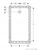 Geberit brodzik Olona 140x80cm z włókniną uszczelniającą biały 550.918.00.1